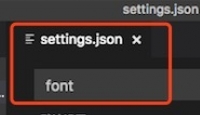 Visual Studio Code（VSCODE）修改设置字体、字号
