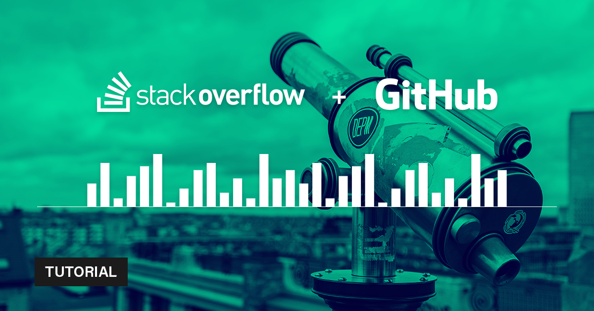 如何使用Stack Overflow和GitHub尽早发现技术趋势