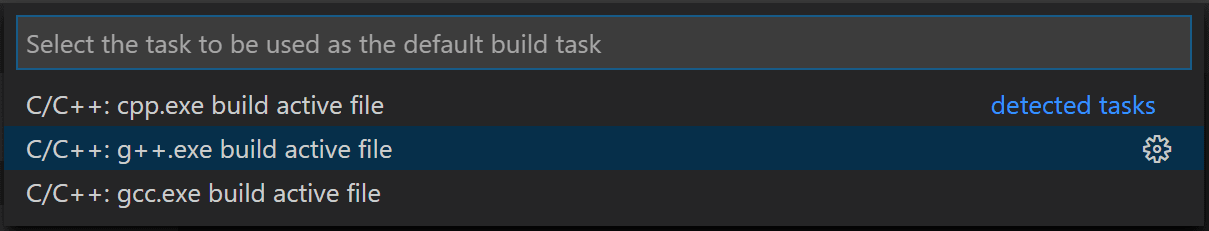 任务 C++ 构建下拉菜单